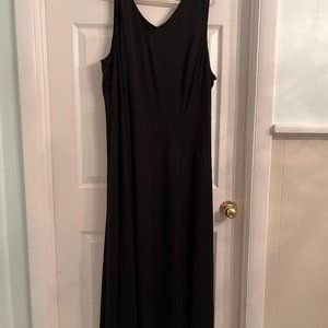 Ellos - Black Knit Maxi Dress - Size: 5x